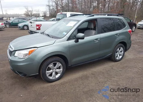 2016 Subaru Forester 2.5I Premium from USA, damaged, VIN JF2SJADC5GG503901